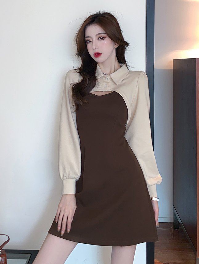 Sét Váy Yếm Ulzzang Phong Cách Hàn Quốc Kèm Áo Sơ Mi ( Video + Ảnh Thật  Shop Tự Chụp) | Lazada.vn